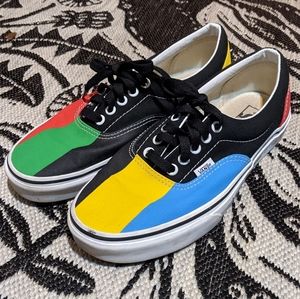 Multicolored Vans